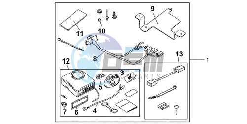 KIT ALARM SYS