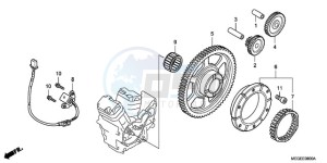 VT750CA9 Australia - (U / MME ST) drawing STARTING CLUTCH