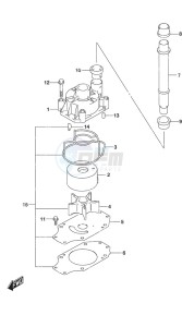 DF 350A drawing Water Pump