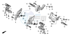 CB1300S CB1300SUPER FOUR drawing STEP