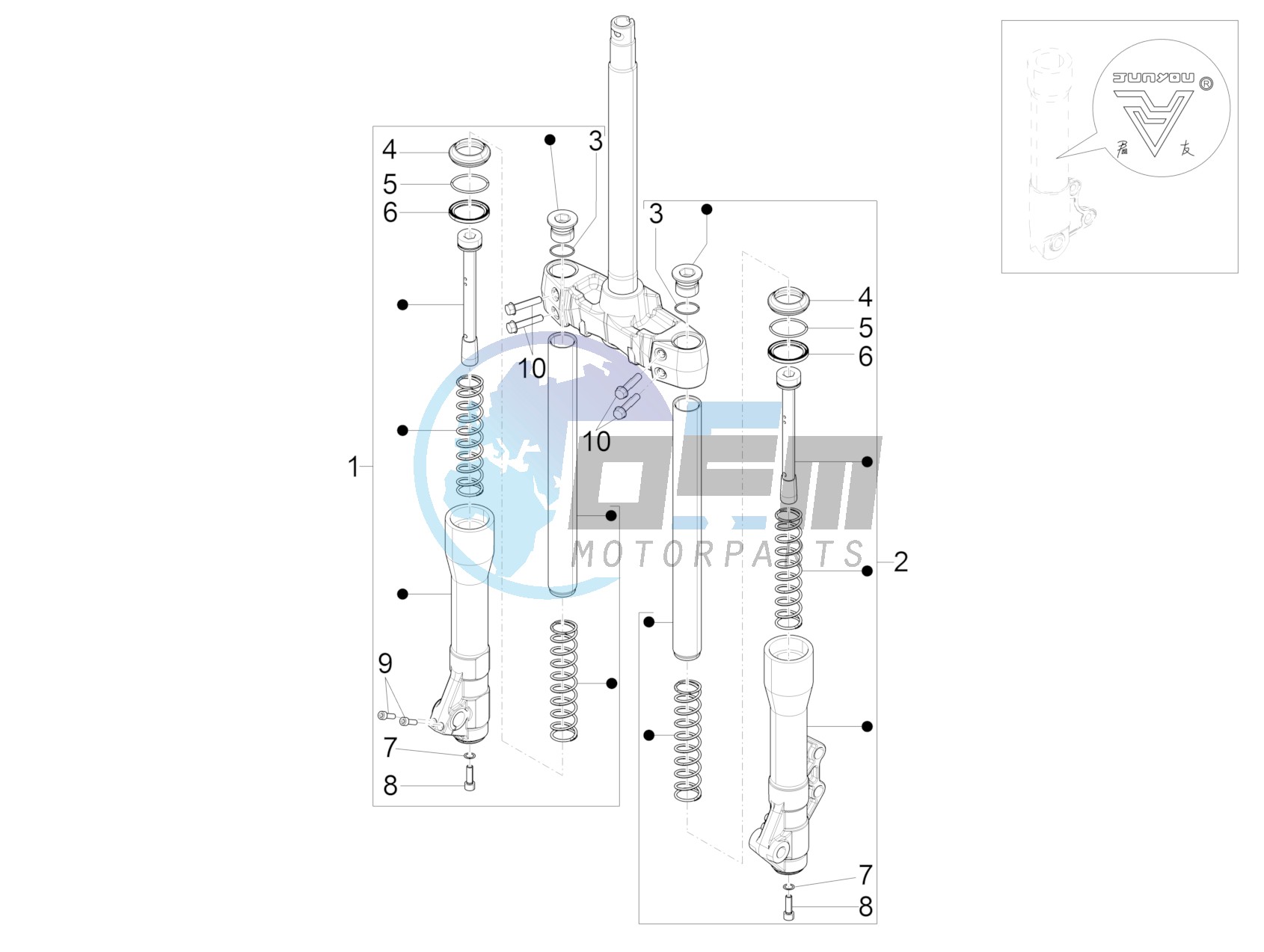 Fork's components (Mingxing)