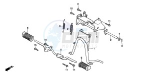 PK50S WALLAROO drawing STAND/STEP