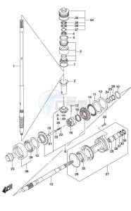 DF 175 drawing Transmission (C/R) (Model: ZG)