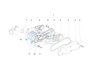 Zip 50 2T drawing Air filter