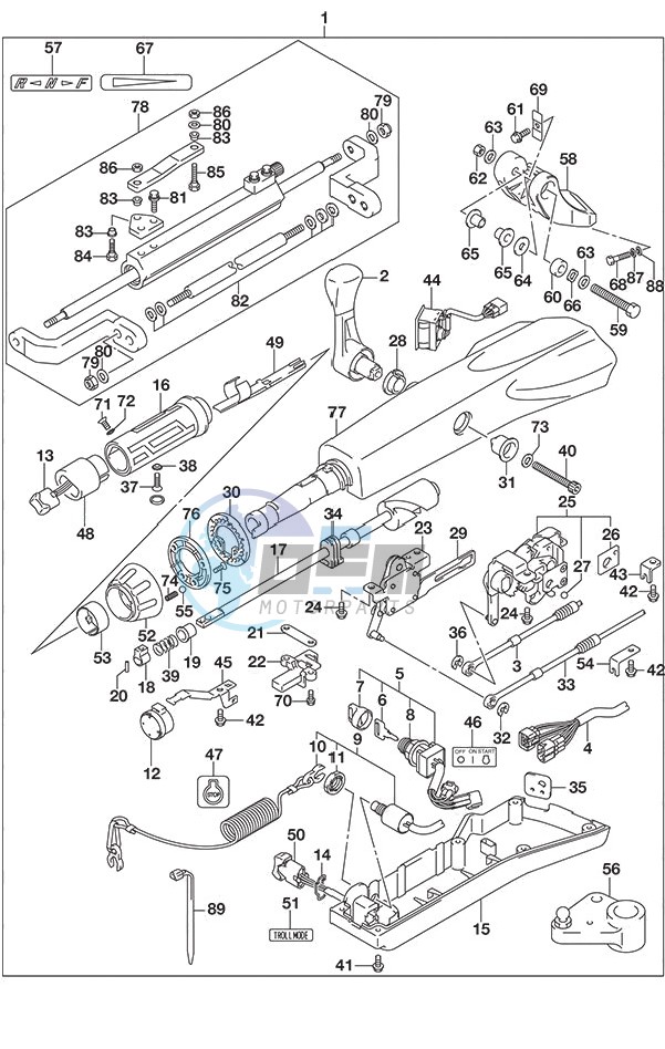 Tiller Handle