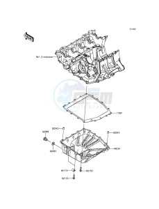 NINJA_ZX-6R_ABS ZX636FFF FR GB XX (EU ME A(FRICA) drawing Oil Pan