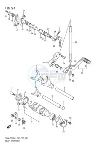 GSX-R600 (E3) drawing GEAR SHIFTING