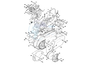 NXC CYGNUS X 125 drawing CRANKCASE