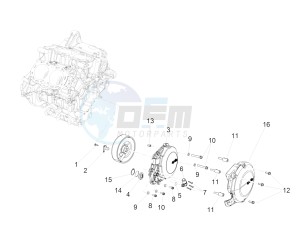 RSV4 1000 Racing Factory E4 ABS (EMEA, LATAM) drawing Flywheel cover