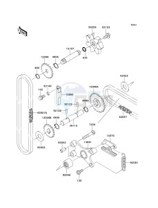 VN 1600 B [VULCAN 1600 MEAN STREAK] (B6F-B8FA) B8FA drawing WATER PUMP