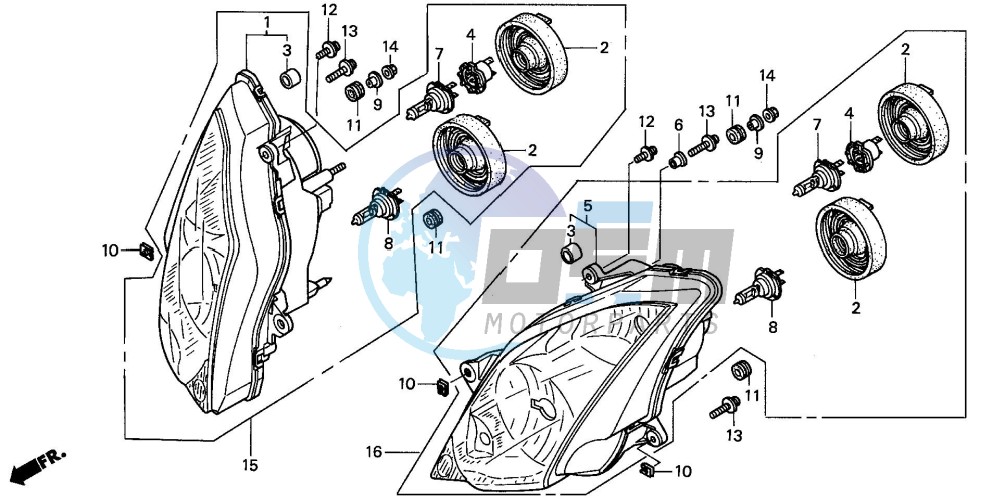 HEADLIGHT (CM,U)