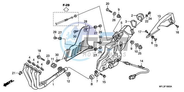 EXHAUST MUFFLER