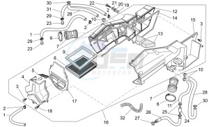 Breva IE 750 drawing Air box