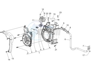 Liberty 125 4t e3 (UK) UK drawing Secondairy air box