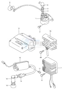 GN125 (E1) drawing ELECTRICAL (MODEL N R)