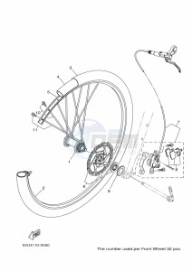 CROSSCORE RC  X2XA PC65CRL drawing FRONT WHEEL