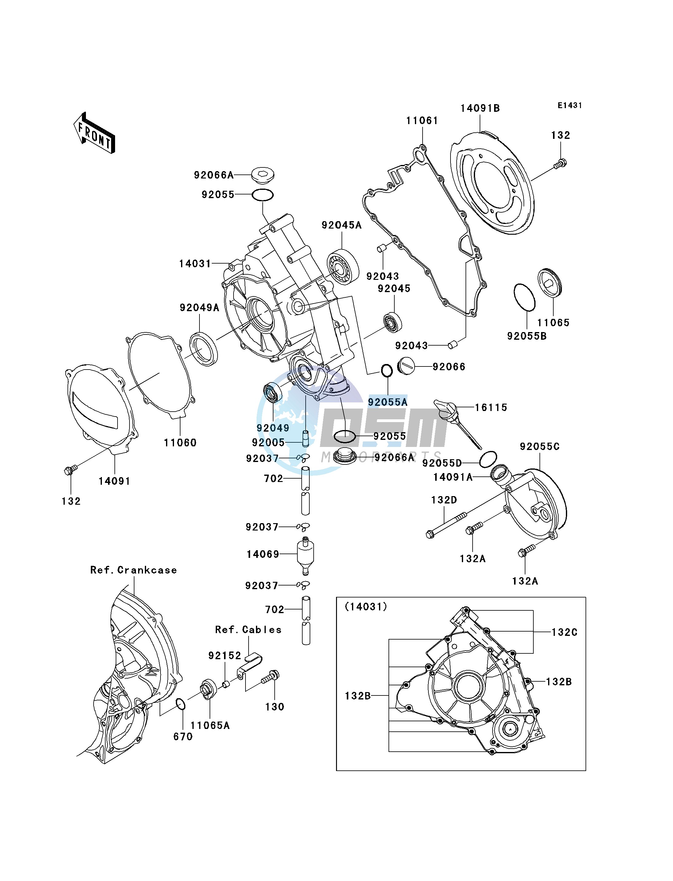 ENGINE COVER-- S- -