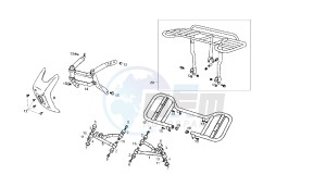 DFW - 50 CC VTHMA05A drawing FRONT BUMPER CARRIER