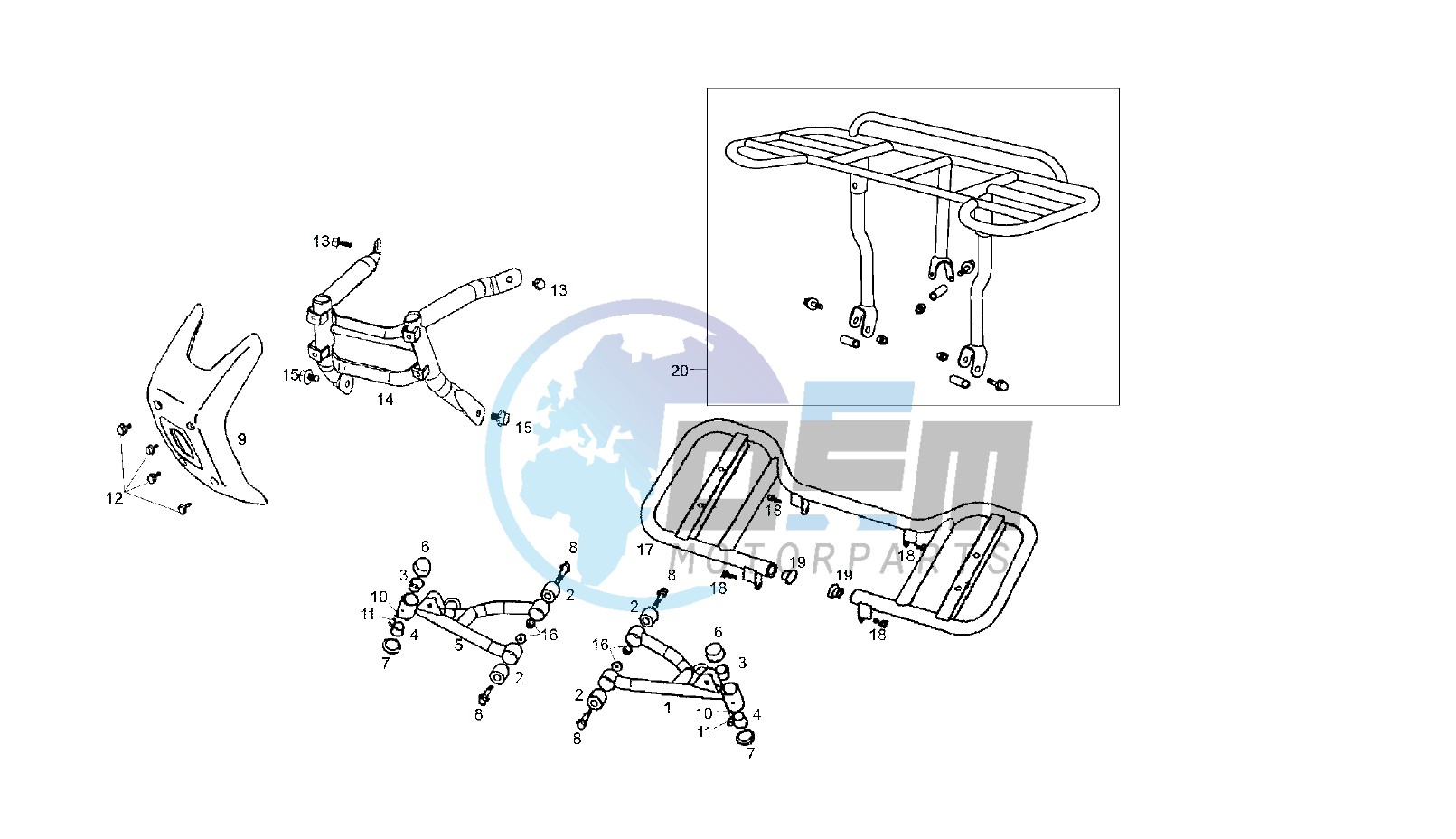 FRONT BUMPER CARRIER