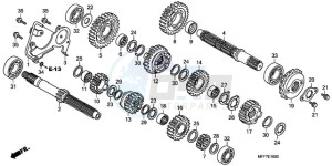 XL700V9 UK - (E / MKH) drawing TRANSMISSION