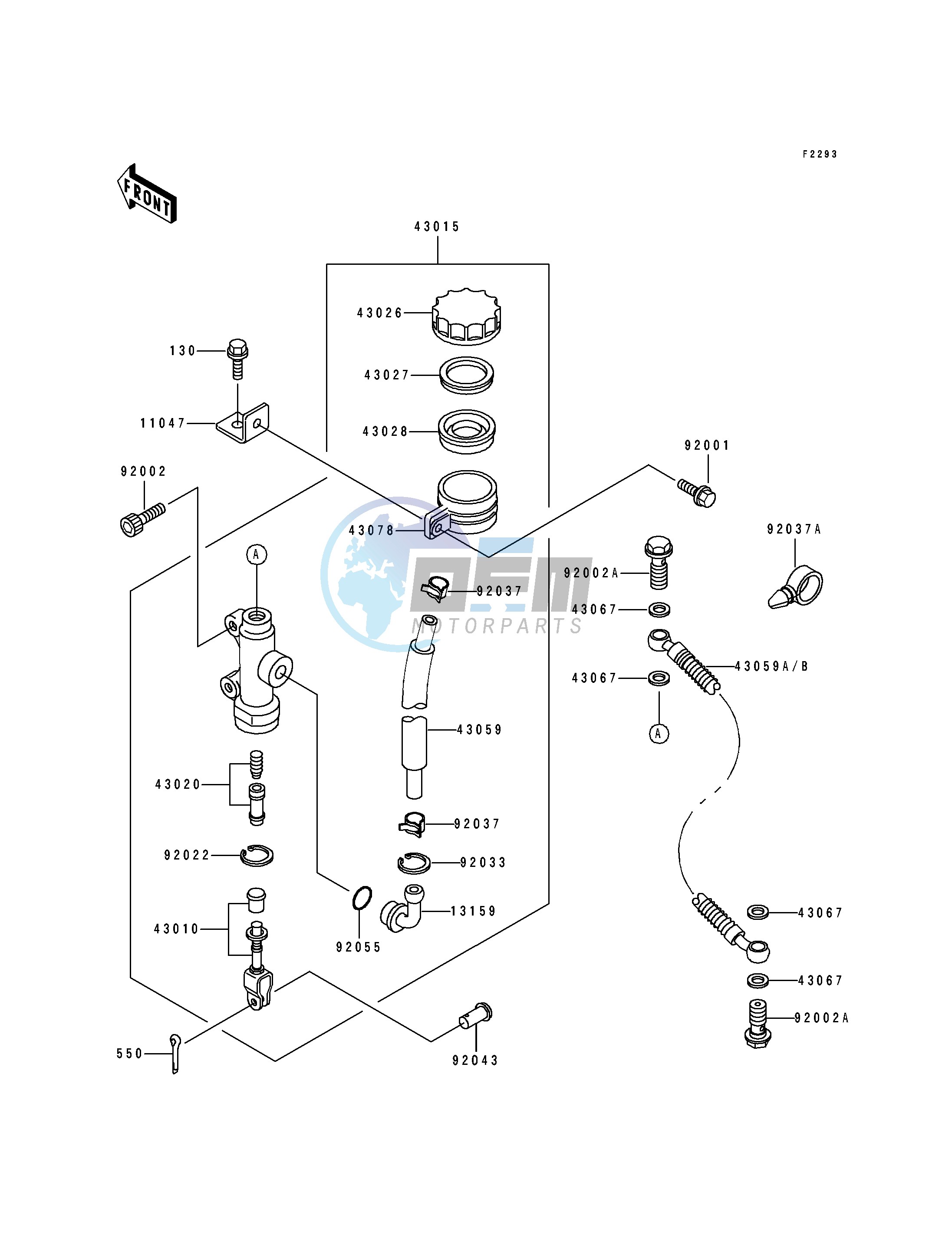 REAR MASTER CYLINDER