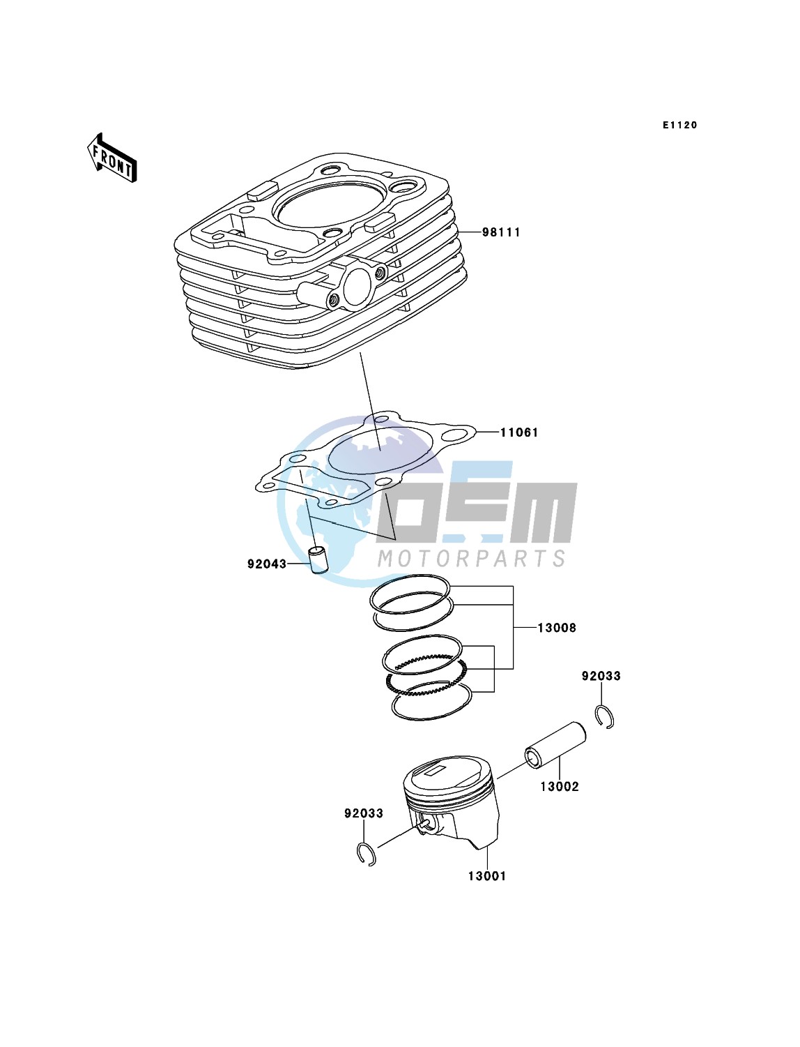 Cylinder/Piston(s)