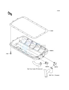 JET SKI STX-15F JT1500A7F FR drawing Oil Pan