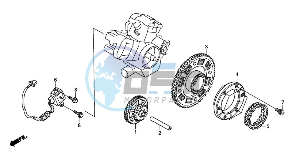 PULSE GENERATOR/ STARTING CLUTCH