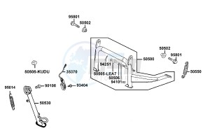 DOWNTOWN 300 I ABS drawing Stand