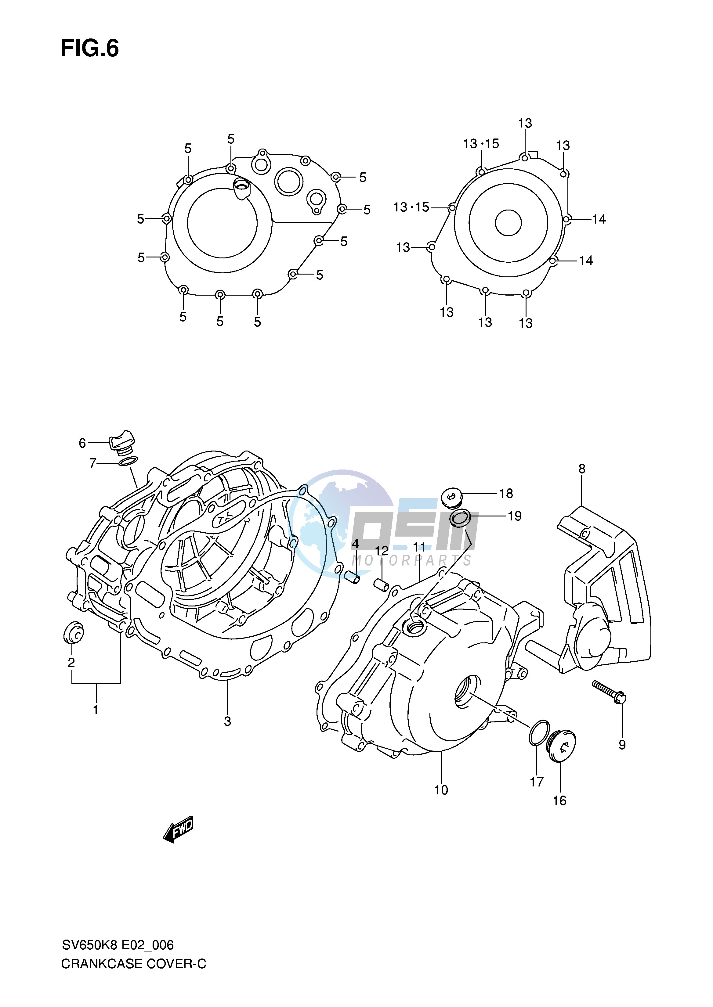 CRANKCASE COVER