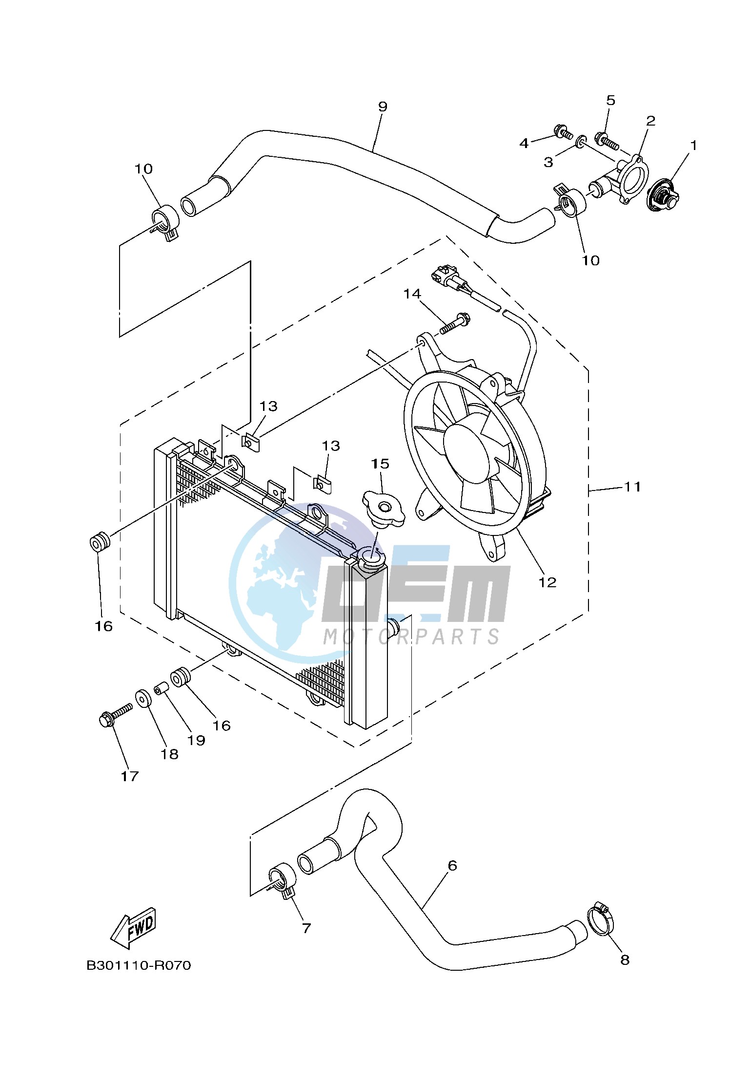 RADIATOR & HOSE