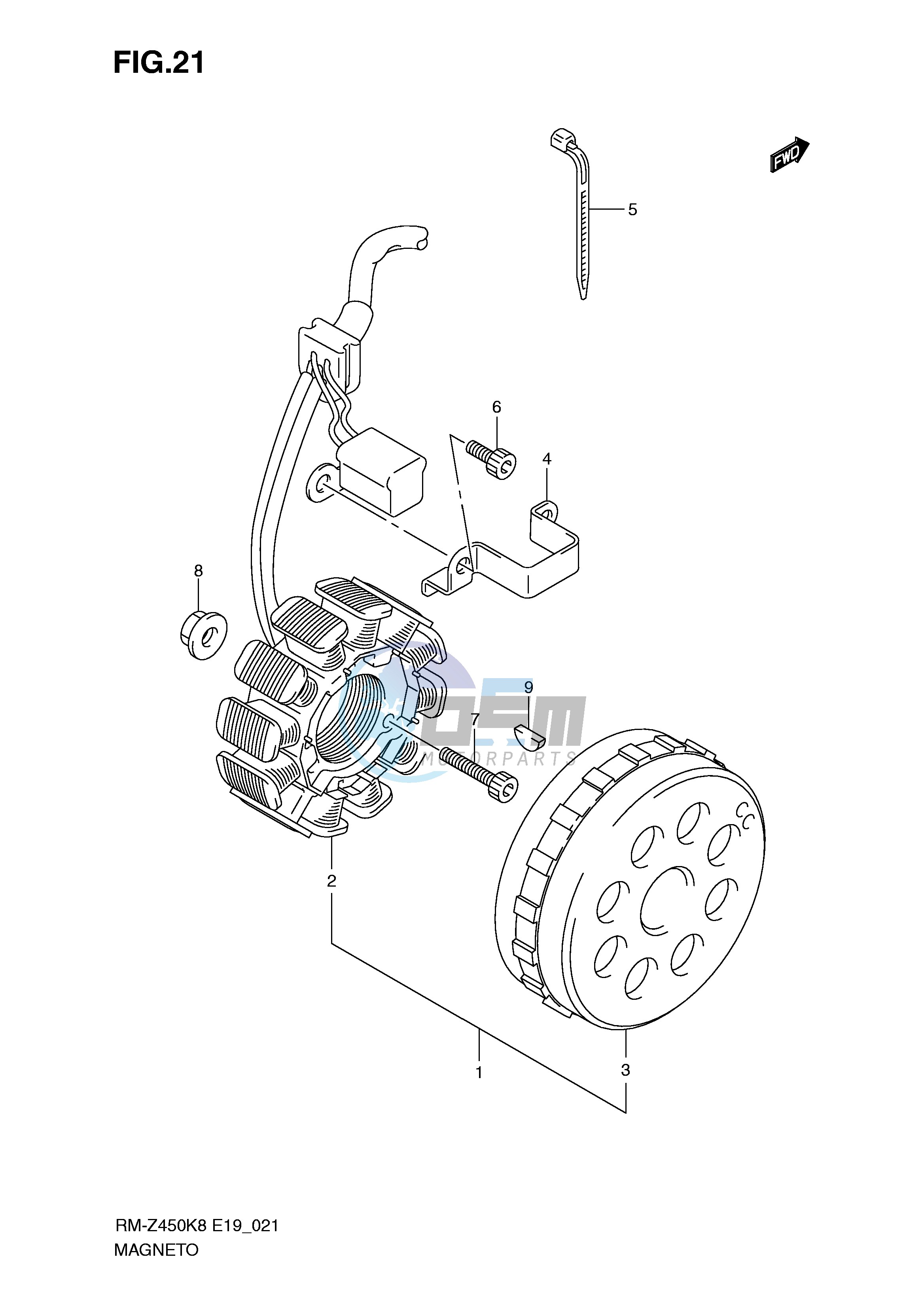 MAGNETO (RM-Z450K8 K9)