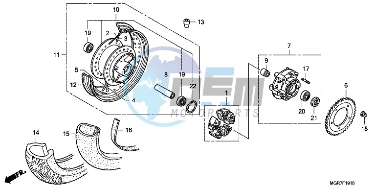 REAR WHEEL