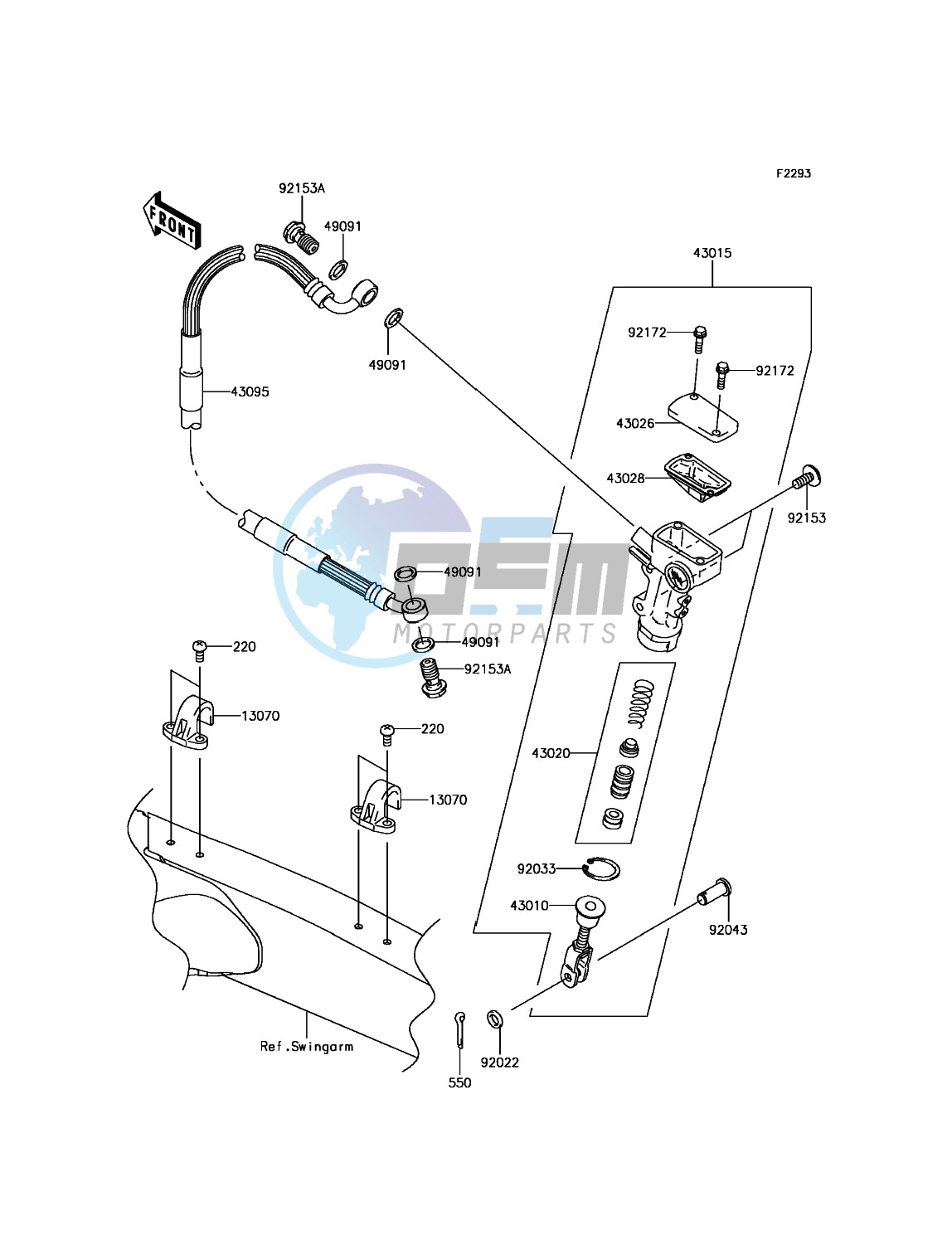 Rear Master Cylinder