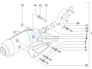 Runner 125 VX 4t drawing Silencer