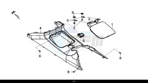 MAXSYM 600 I ABS EXECUTIVE (LX60A4-EU) (E4) (L7-M0) drawing MAINTENANCE COVER