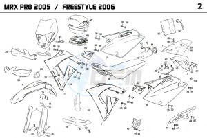 MRX PRO 50 drawing PLASTICS