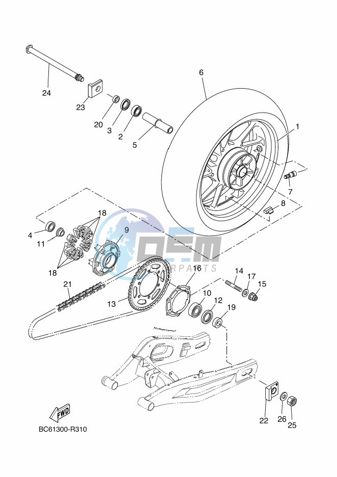 REAR WHEEL