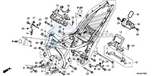 NC750SAG NC750S Europe Direct - (ED) drawing FRAME BODY