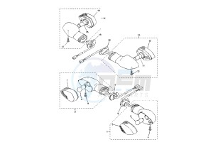 YZF R1 1000 drawing FLASHER LIGHT