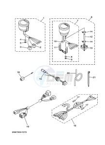 130B drawing SPEEDOMETER