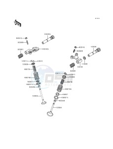 KL 250 D [KLR250] (D10-D14) [KLR250] drawing VALVE-- S- -