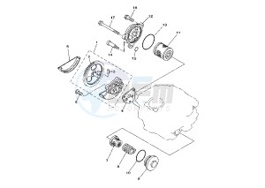 TW 125 drawing OIL PUMP