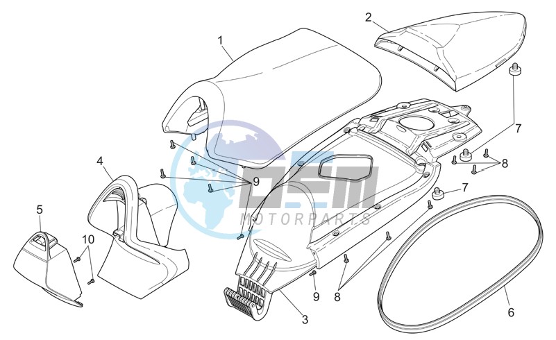 Saddle - handle