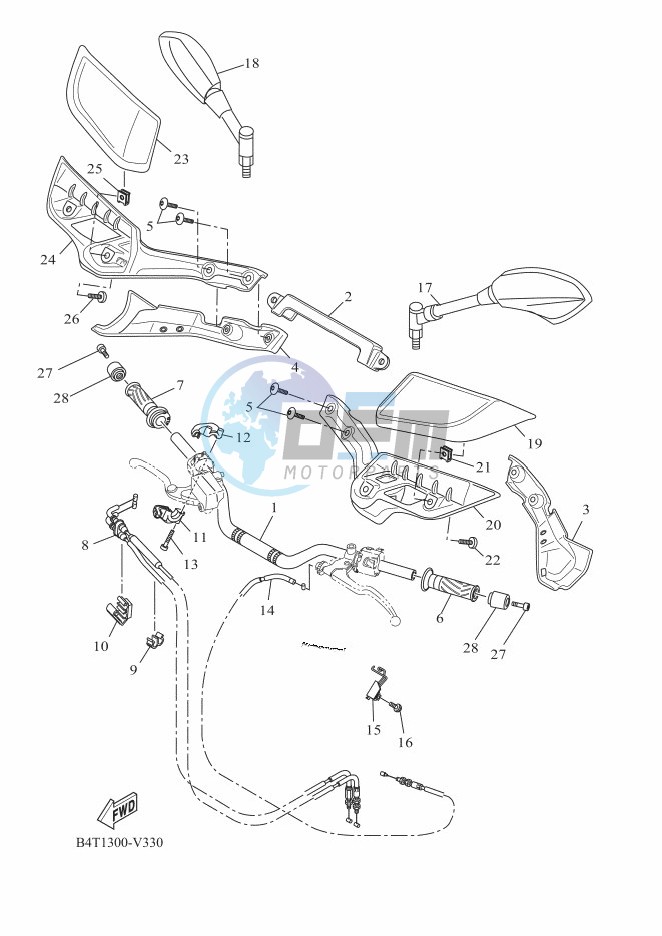 STEERING HANDLE & CABLE