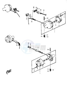 H2 B [MACH IV] (-B) 750 [MACH IV] drawing TURN SIGNALS -- H2_A- -