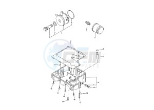 FZ6 FAZER ABS 600 drawing OIL CLEANER