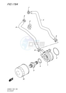 SV650 ABS EU drawing OIL COOLER