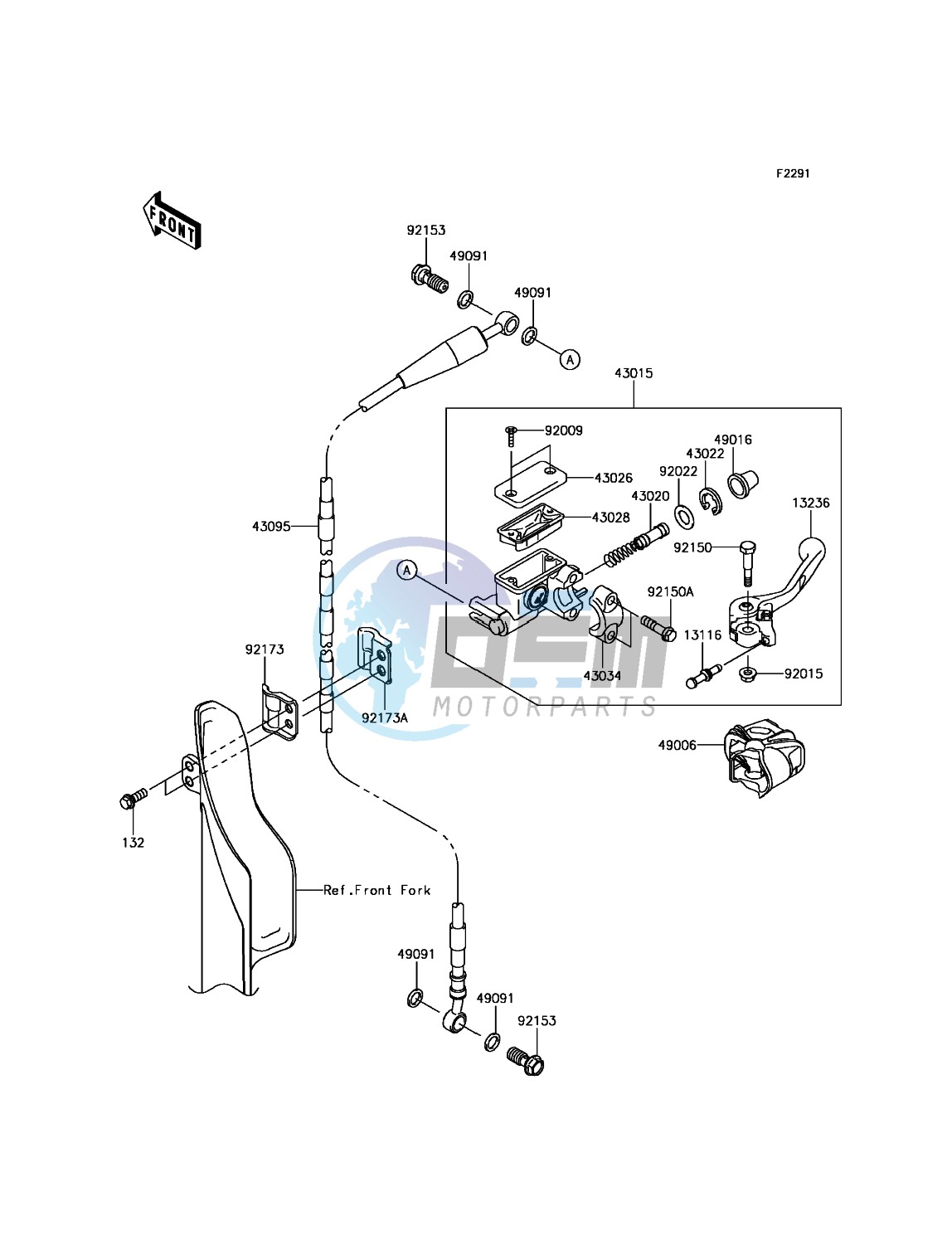 Front Master Cylinder