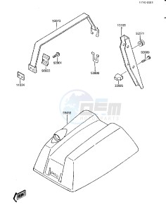 JS 300 B [JS300] (B1-B2) [JS300] drawing ENGINE HOOD